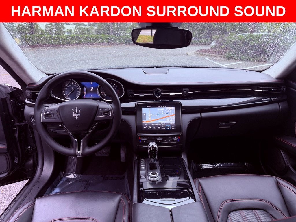 2018 Maserati Quattroporte S GranLusso 360 CAM/NAV/CARPLAYMASERATI SERVICED/