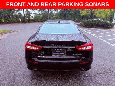 2018 Maserati Quattroporte S GranLusso 360 CAM/NAV/CARPLAYMASERATI SERVICED/