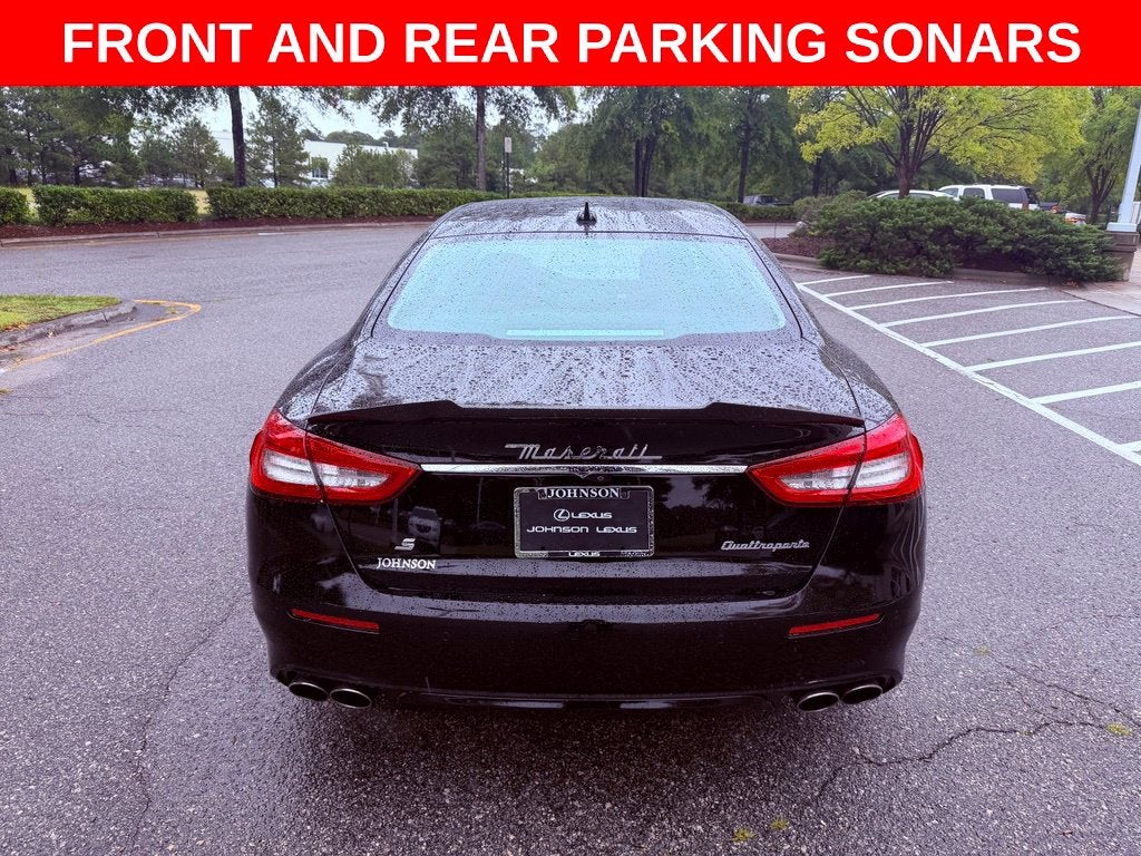2018 Maserati Quattroporte S GranLusso 360 CAM/NAV/CARPLAYMASERATI SERVICED/