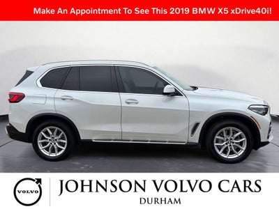 2019 BMW X5 xDrive40i
