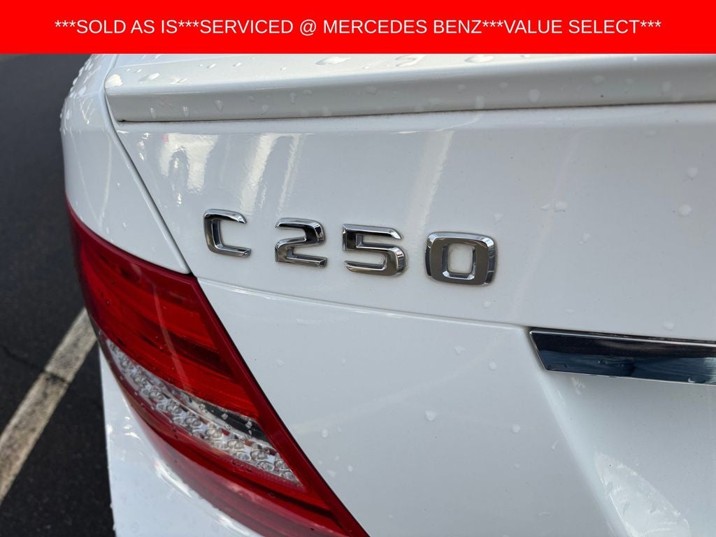 2013 Mercedes-Benz C-Class C 250