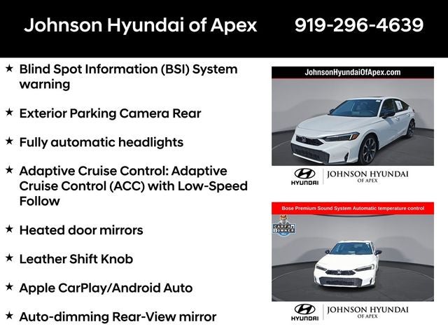 2025 Honda Civic Hybrid Sport Touring