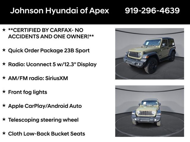 2025 Jeep Wrangler Sport