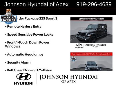 2024 Jeep Wrangler Sport S