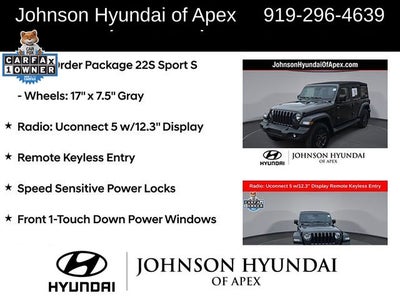 2024 Jeep Wrangler Sport S