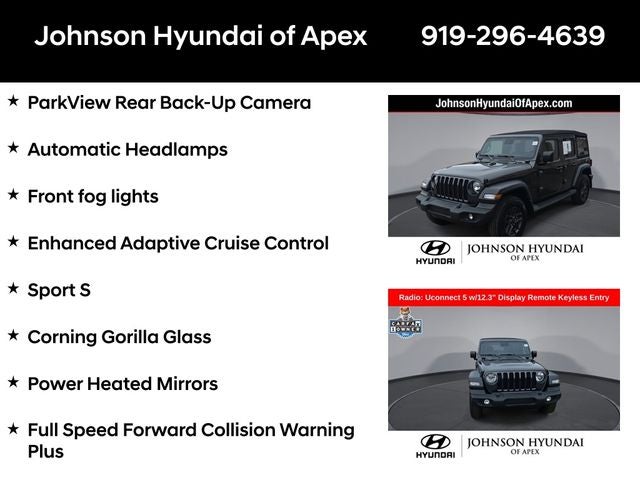 2024 Jeep Wrangler Sport S