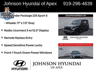 2024 Jeep Wrangler Sport S