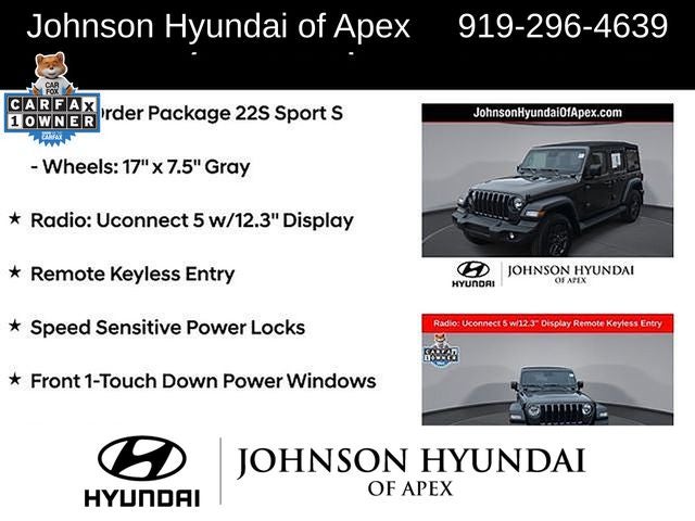 2024 Jeep Wrangler Sport S