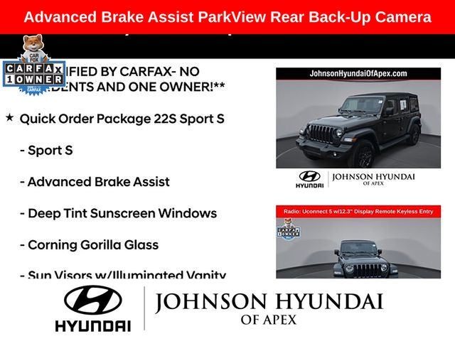 2024 Jeep Wrangler Sport S