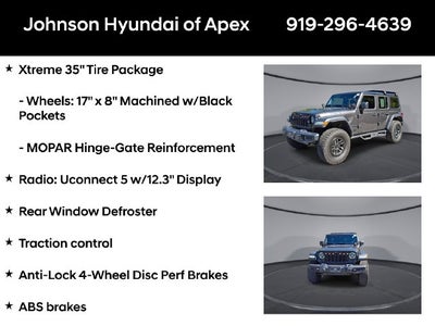 2024 Jeep Wrangler Willys XTREME 35" TIRE PACKAGE