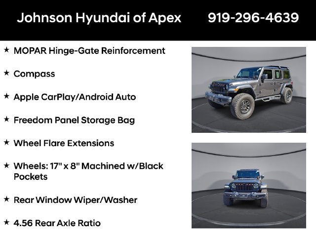 2024 Jeep Wrangler Willys XTREME 35" TIRE PACKAGE