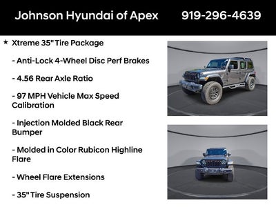2024 Jeep Wrangler Willys XTREME 35" TIRE PACKAGE