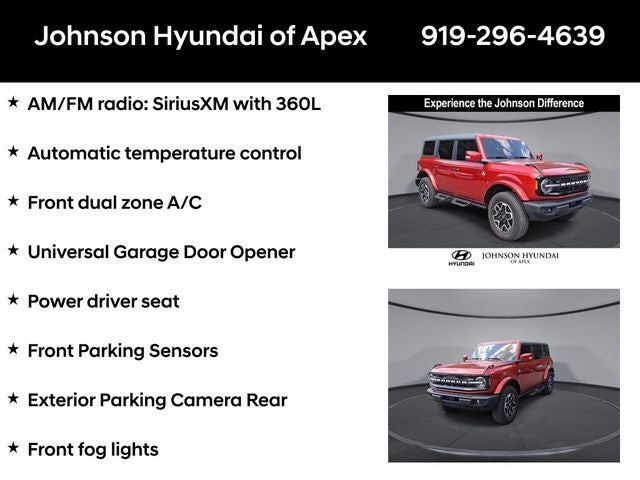 2024 Ford Bronco Outer Banks