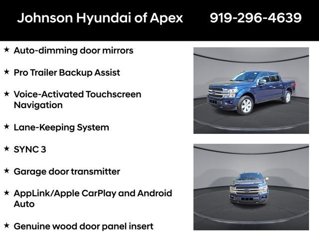 2019 Ford F-150 Platinum