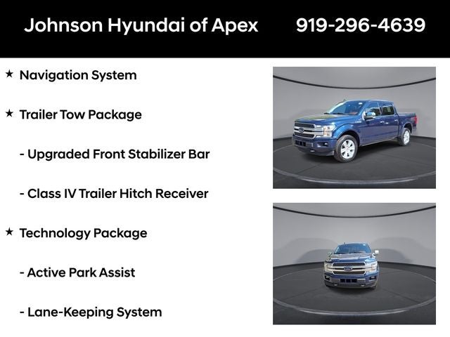 2019 Ford F-150 Platinum