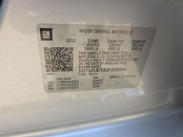 2018 GMC Sierra 2500HD Denali