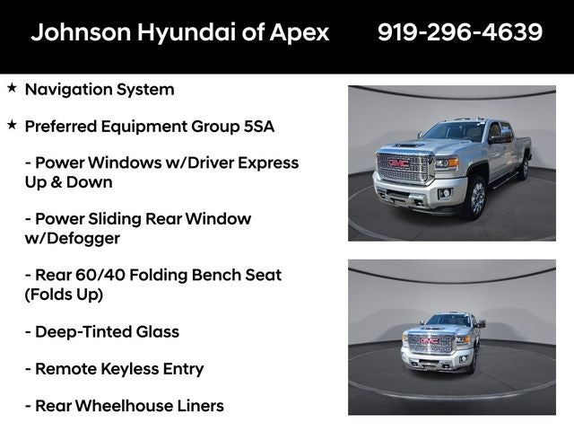 2018 GMC Sierra 2500HD Denali