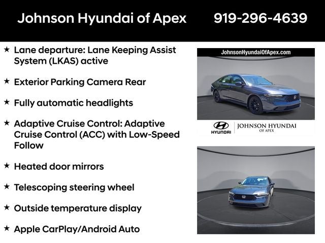 2025 Honda Accord SE