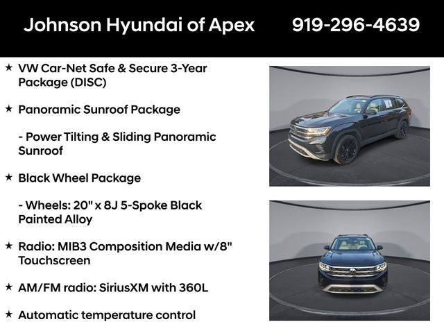 2023 Volkswagen Atlas 3.6L V6 SE w/Technology