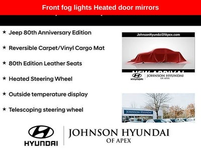 2021 Jeep Compass 80th Special Edition