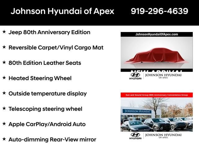 2021 Jeep Compass 80th Special Edition