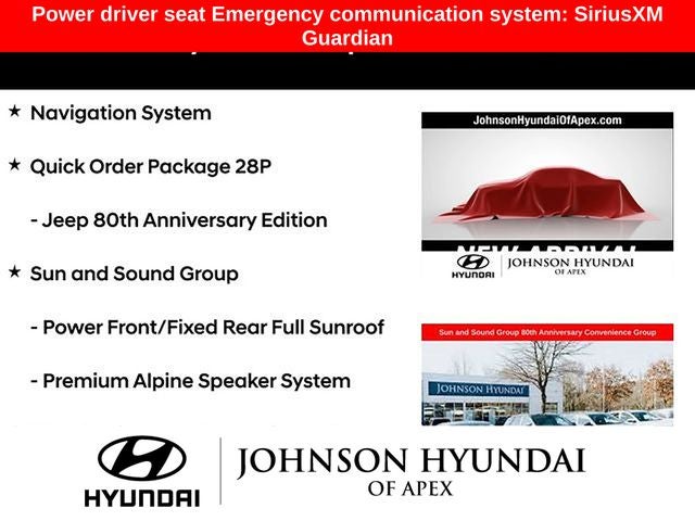 2021 Jeep Compass 80th Special Edition