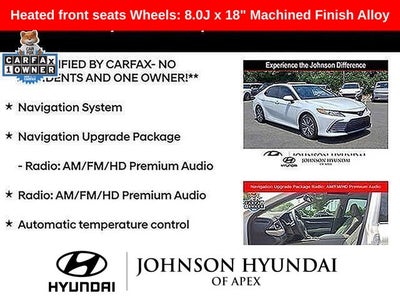 2022 Toyota Camry Hybrid XLE