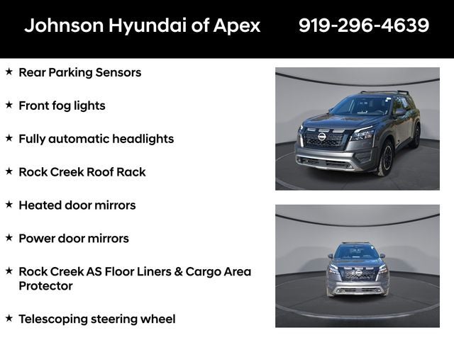 2024 Nissan Pathfinder Rock Creek