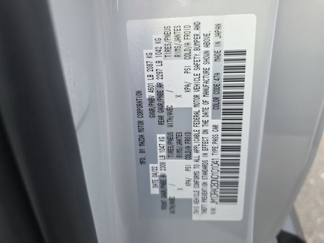 2022 Mazda Mazda MX-30 EV Base