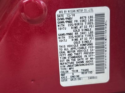 2017 Nissan Rogue SL