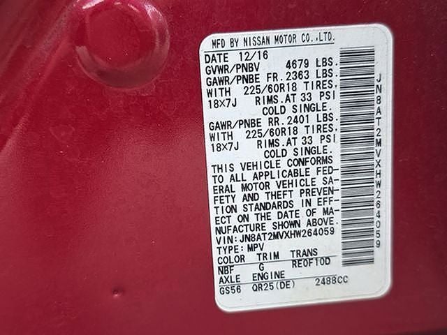 2017 Nissan Rogue SL