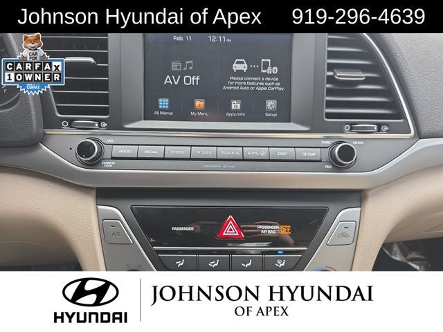 2018 Hyundai Elantra SEL
