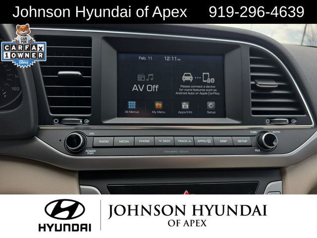 2018 Hyundai Elantra SEL