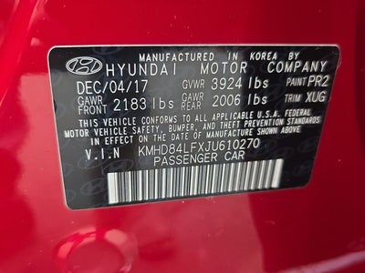 2018 Hyundai Elantra SEL