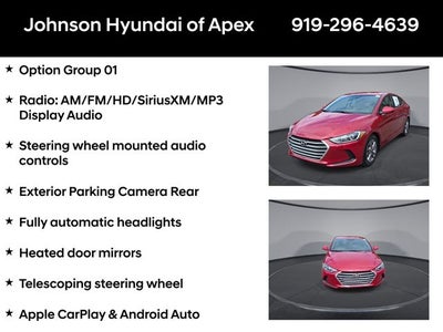 2018 Hyundai Elantra SEL