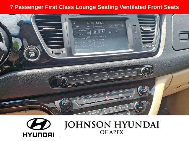 2018 Kia Sedona SX Limited