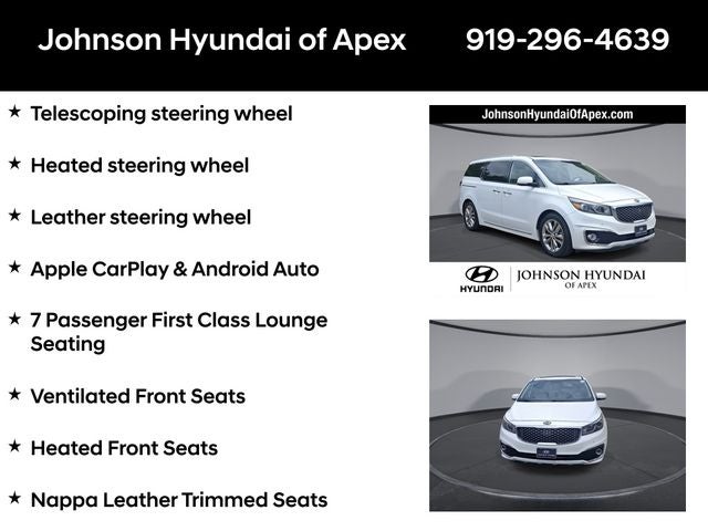 2018 Kia Sedona SX Limited