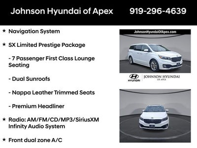 2018 Kia Sedona SX Limited