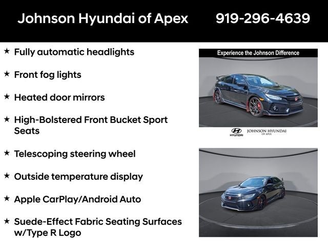 2019 Honda Civic Type R Touring