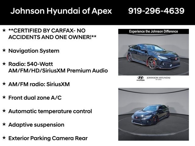 2019 Honda Civic Type R Touring