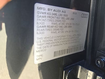 2025 Audi Q5 2.0T Premium Plus quattro