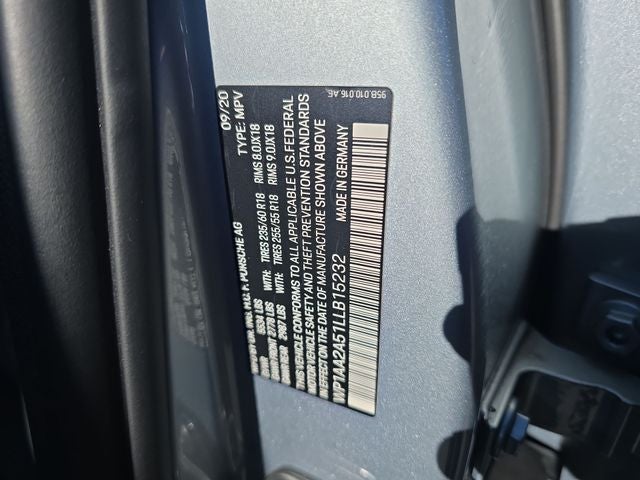 2020 Porsche Macan Base