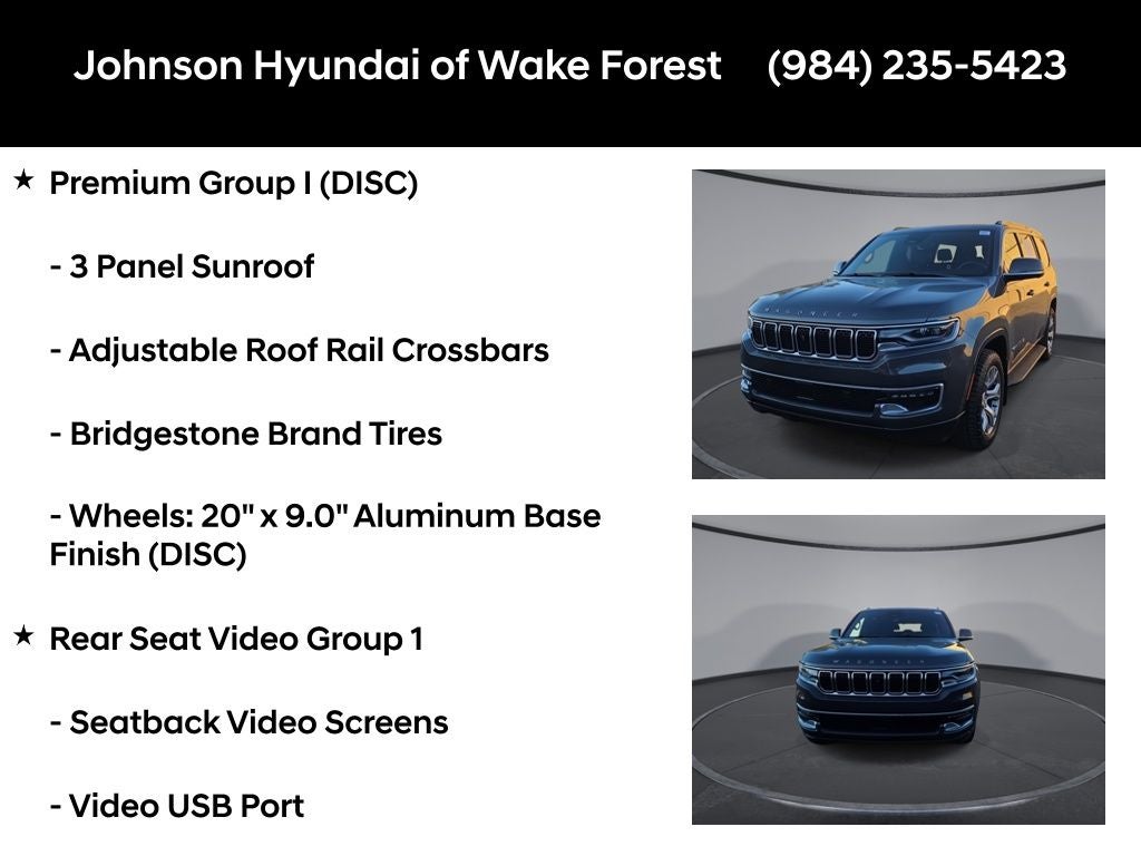 2022 Jeep Wagoneer Series I