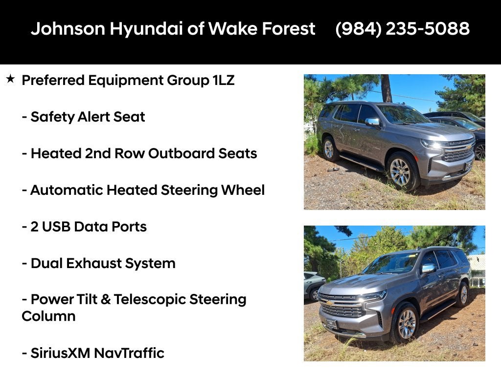 2021 Chevrolet Tahoe Premier