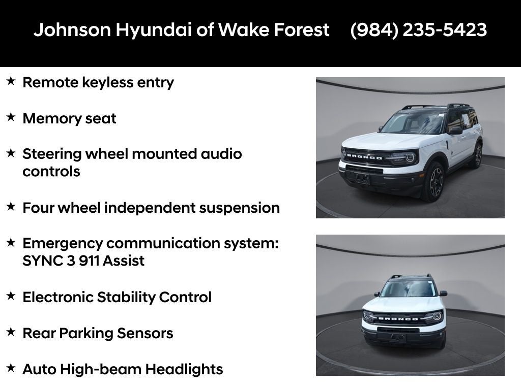 2024 Ford Bronco Sport Outer Banks