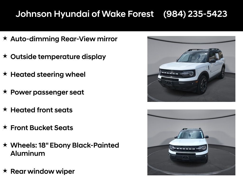 2024 Ford Bronco Sport Outer Banks