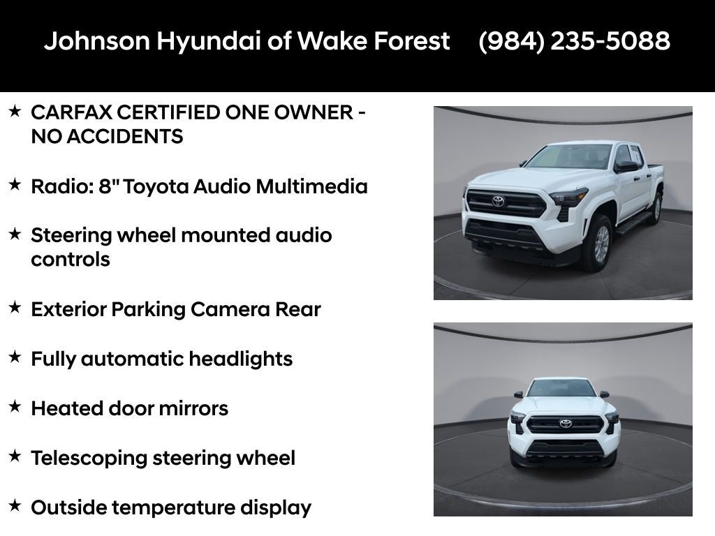 2024 Toyota Tacoma SR