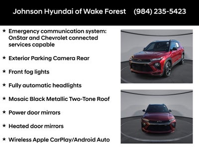 2022 Chevrolet TrailBlazer RS