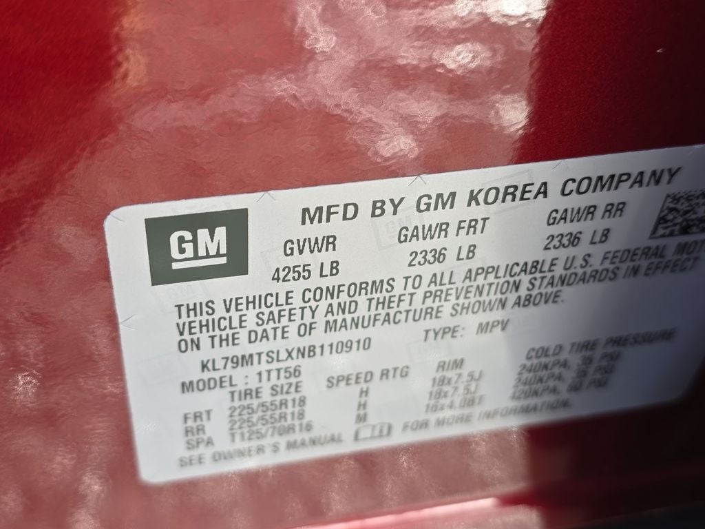 2022 Chevrolet TrailBlazer RS