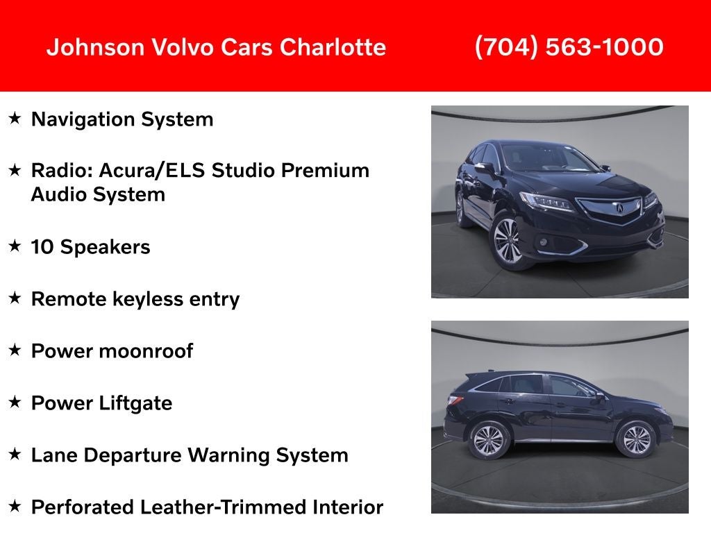 2017 Acura RDX Advance Package